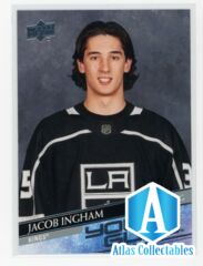2020-21 Upper Deck Extended Series Young Guns #706 Jacob Ingham RC